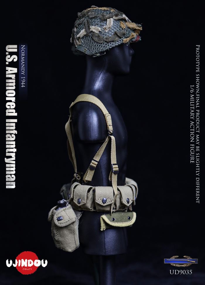 WWII U.S. Armored Infantryman,Normandy 1944 1/6