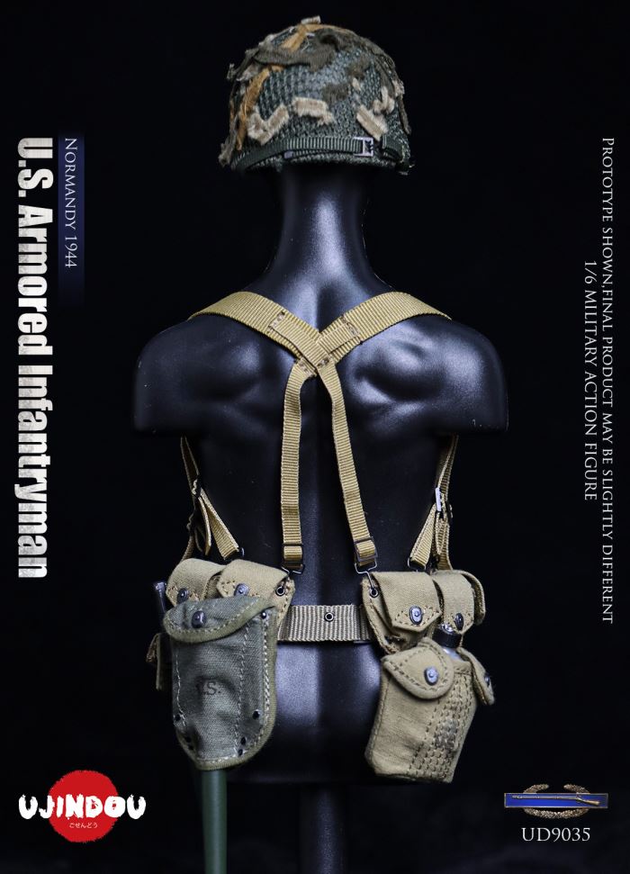 WWII U.S. Armored Infantryman,Normandy 1944 1/6