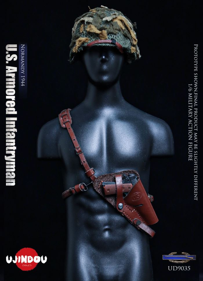 WWII U.S. Armored Infantryman,Normandy 1944 1/6