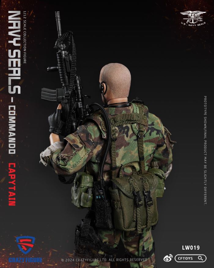 Navy Seals Commando - Captain 1/12