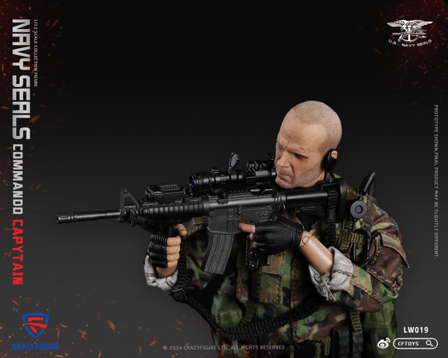 Navy Seals Commando - Captain 1/12