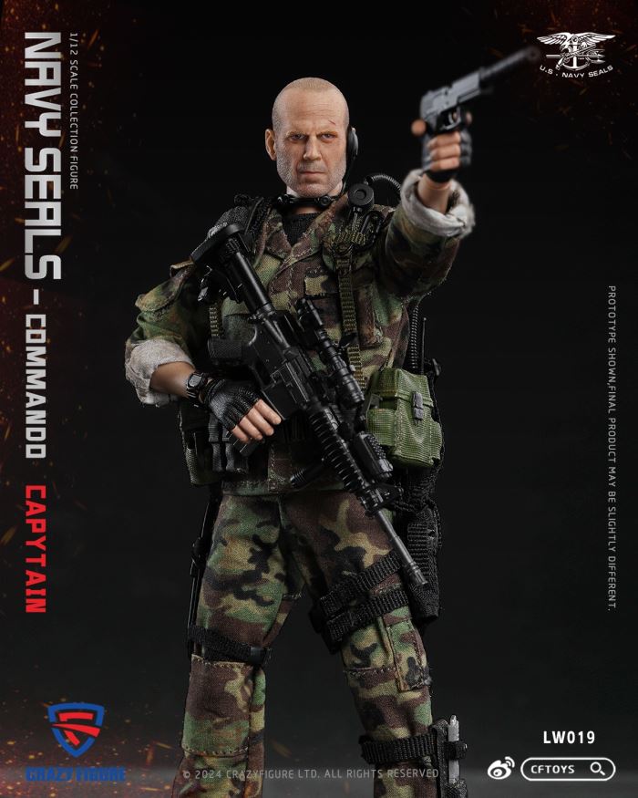Navy Seals Commando - Captain 1/12