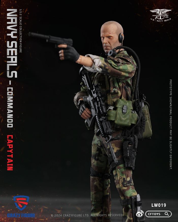 Navy Seals Commando - Captain 1/12