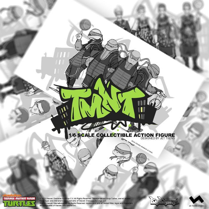 Teenage Mutant Ninja Turtles-Leonardo/Michelangelo/Laelle/Donatello 1/6