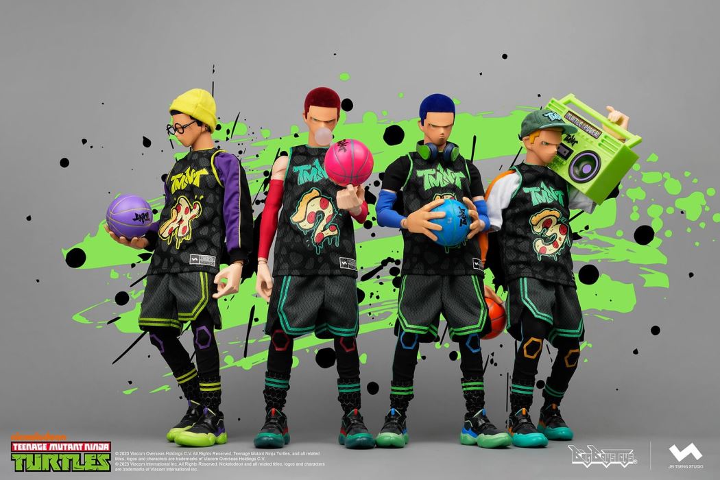Teenage Mutant Ninja Turtles-Leonardo/Michelangelo/Laelle/Donatello 1/6