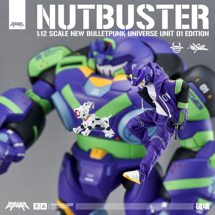 NUTBUSTER Mecha + TEQ63 [UNIT_01] 1/12