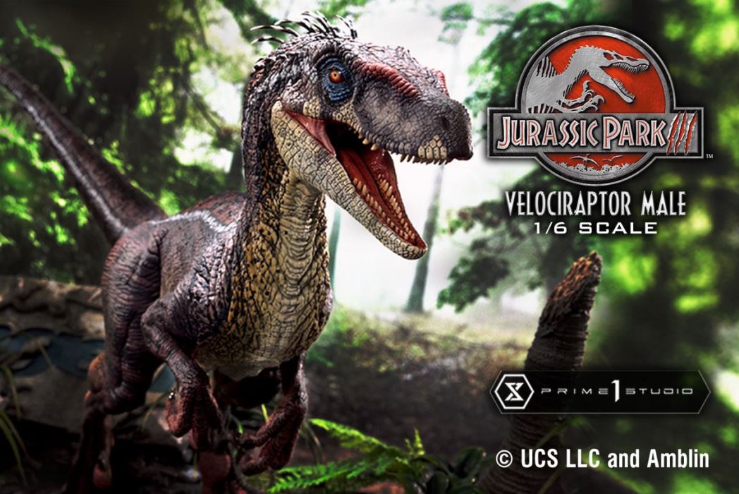 Jurassic Park III (Film) Velociraptor Male