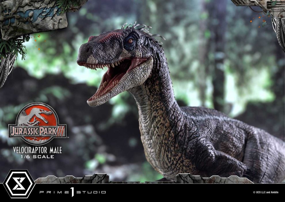 Jurassic Park III (Film) Velociraptor Male