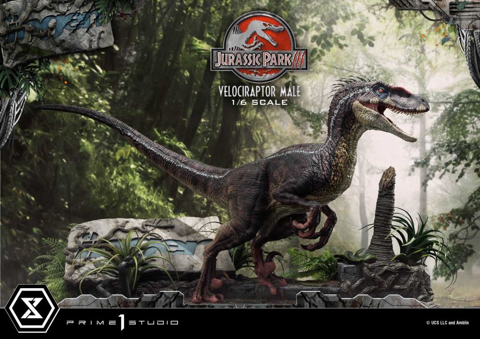Jurassic Park III (Film) Velociraptor Male