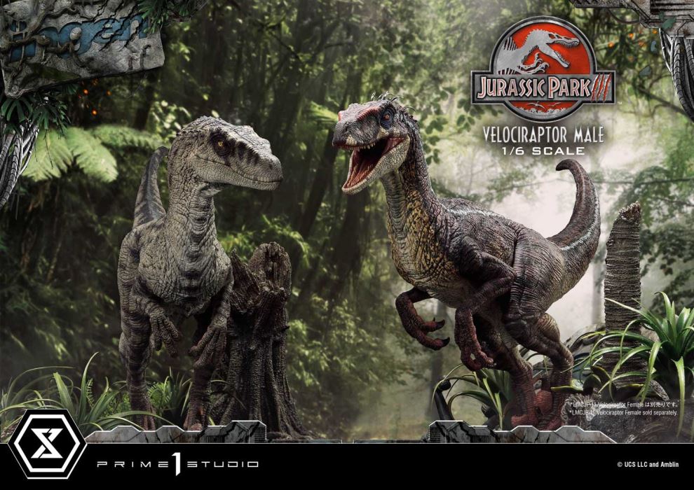 Jurassic Park III (Film) Velociraptor Male