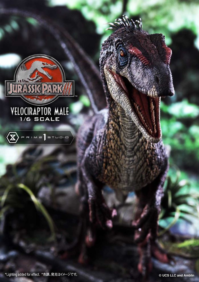 Jurassic Park III (Film) Velociraptor Male