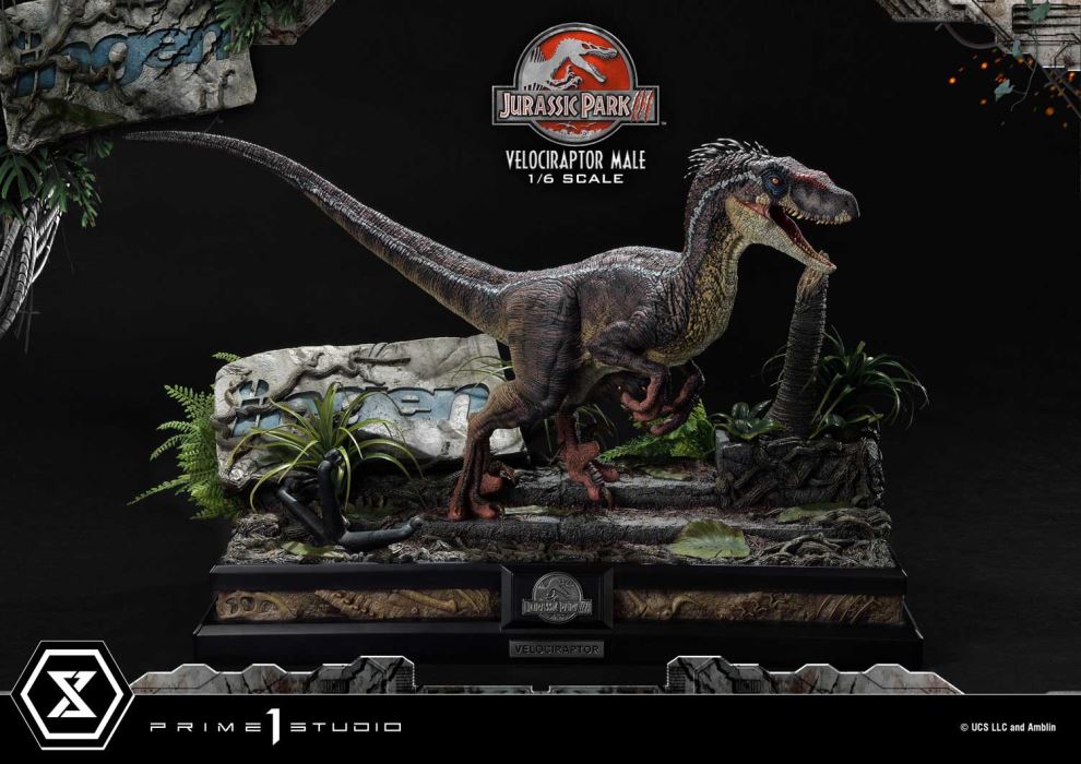 Jurassic Park III (Film) Velociraptor Male