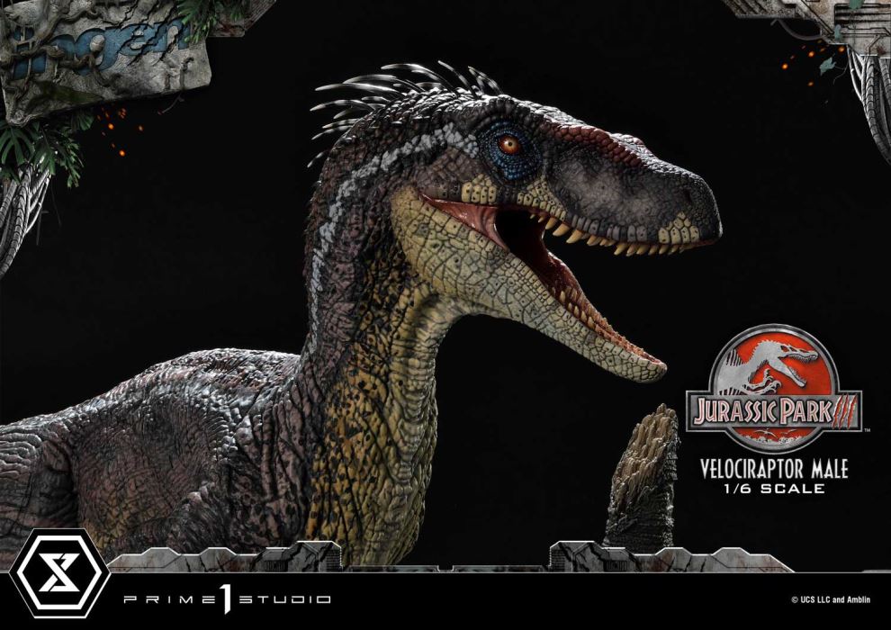 Jurassic Park III (Film) Velociraptor Male