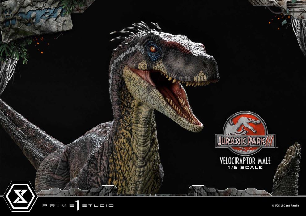 Jurassic Park III (Film) Velociraptor Male