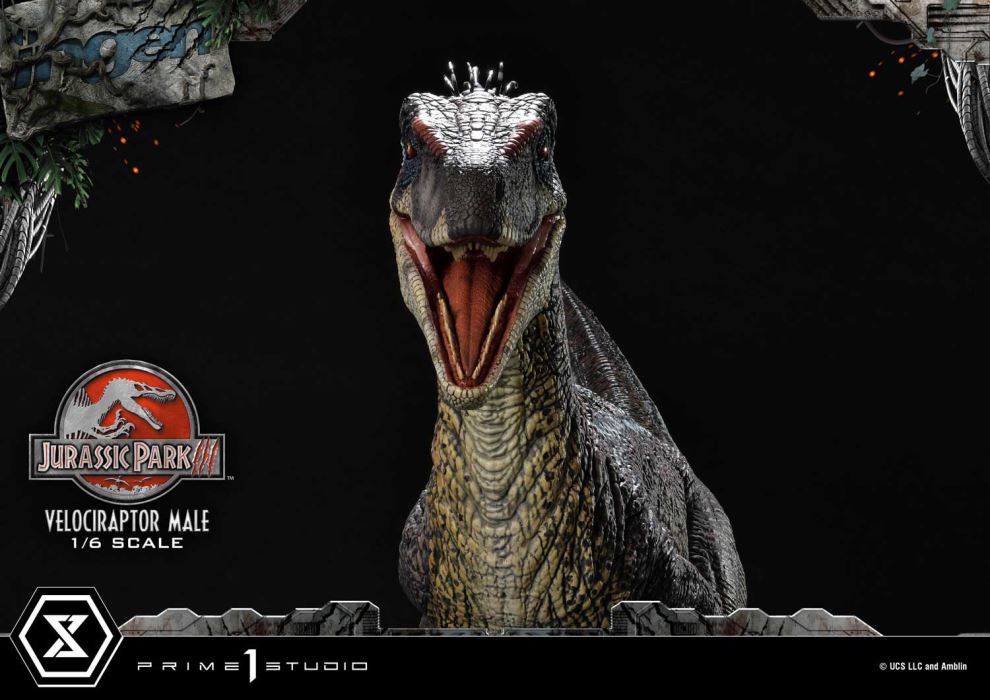 Jurassic Park III (Film) Velociraptor Male