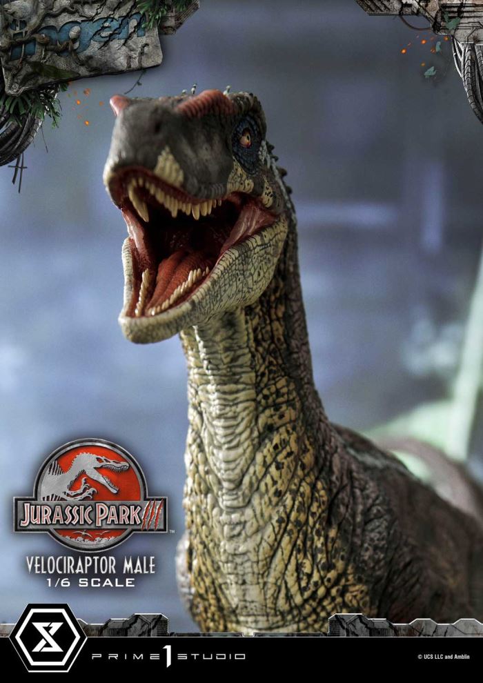 Jurassic Park III (Film) Velociraptor Male