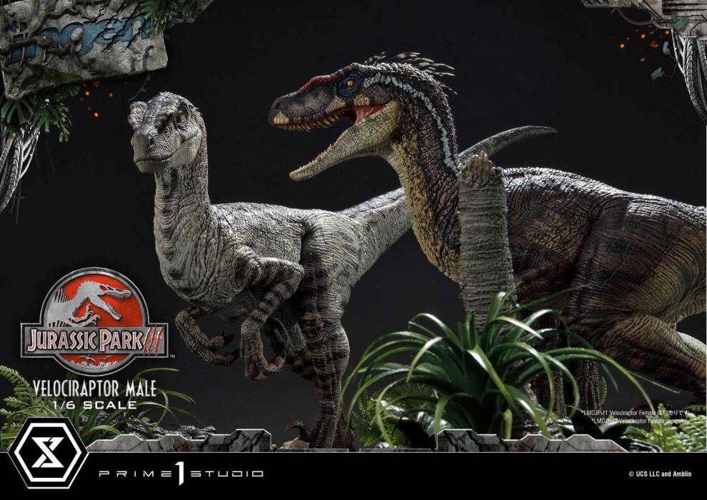 Jurassic Park III (Film) Velociraptor Male