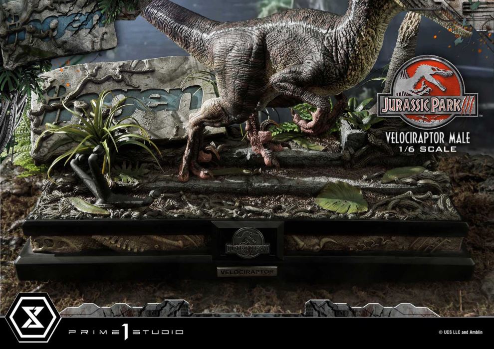 Jurassic Park III (Film) Velociraptor Male