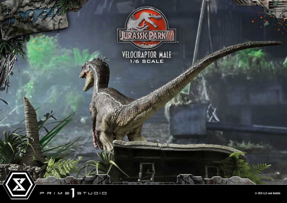 Jurassic Park III (Film) Velociraptor Male