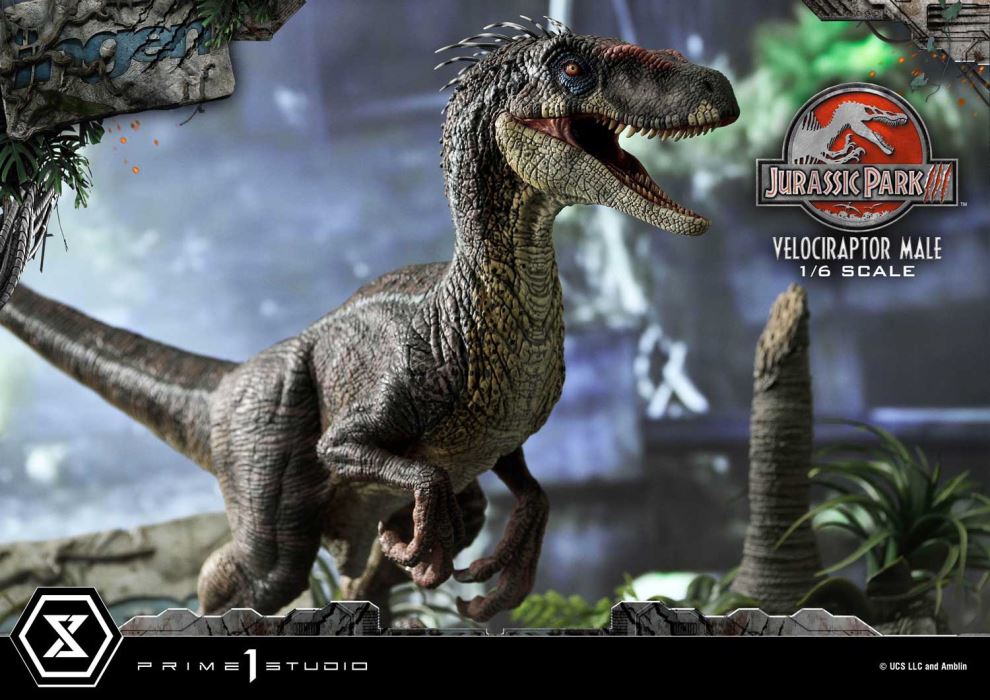 Jurassic Park III (Film) Velociraptor Male