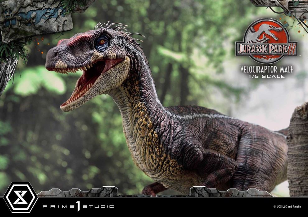 Jurassic Park III (Film) Velociraptor Male