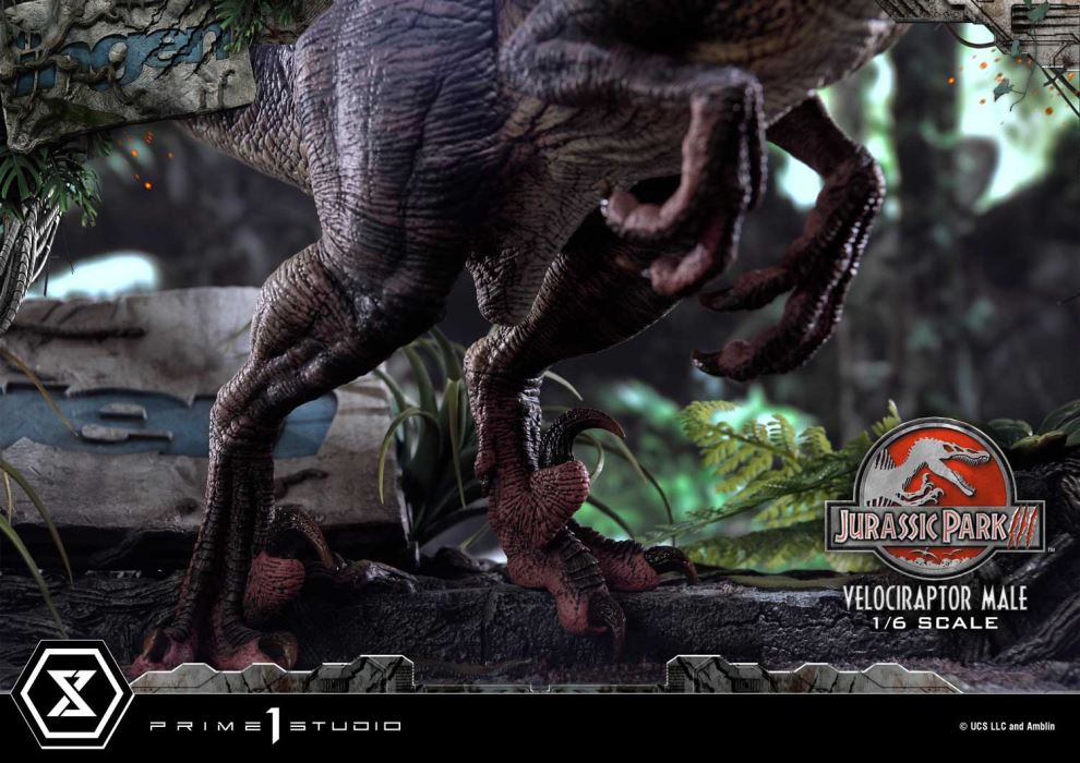 Jurassic Park III (Film) Velociraptor Male