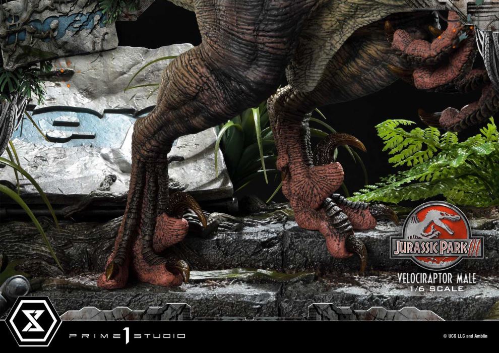 Jurassic Park III (Film) Velociraptor Male