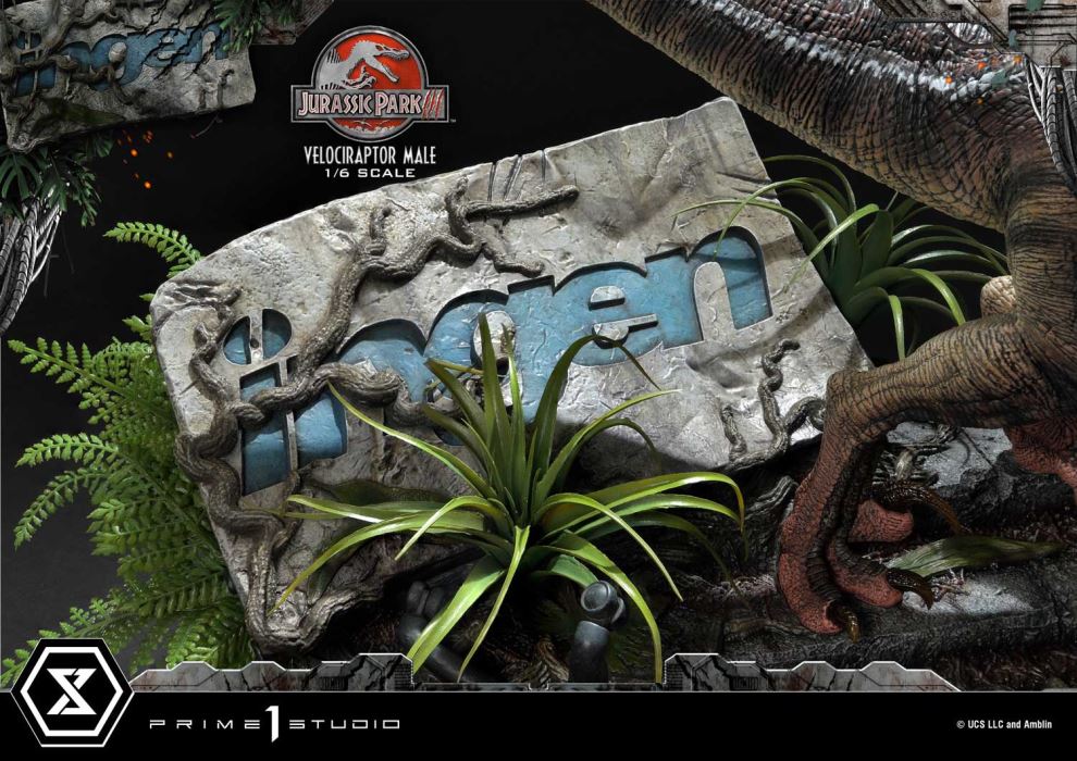 Jurassic Park III (Film) Velociraptor Male