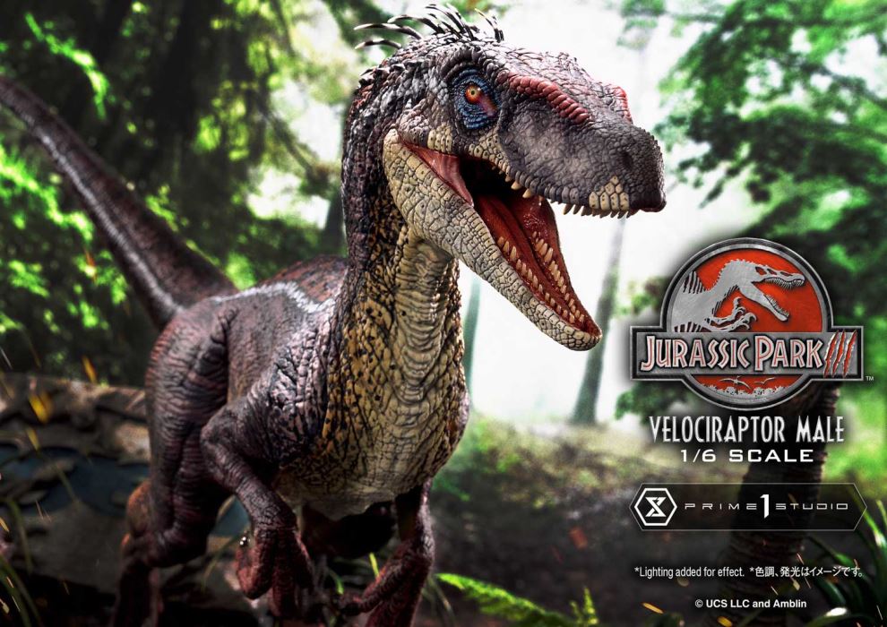 Jurassic Park III (Film) Velociraptor Male