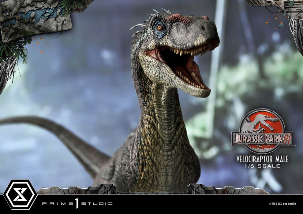 Jurassic Park III (Film) Velociraptor Male
