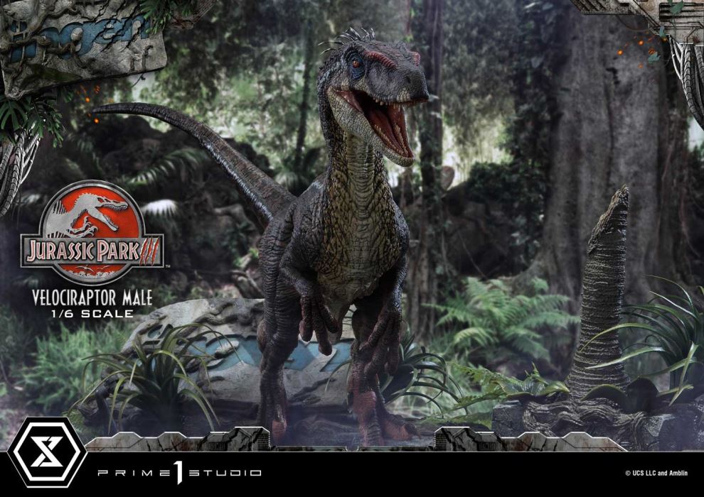 Jurassic Park III (Film) Velociraptor Male