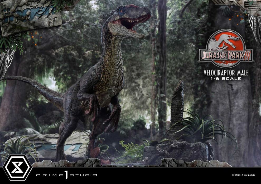 Jurassic Park III (Film) Velociraptor Male