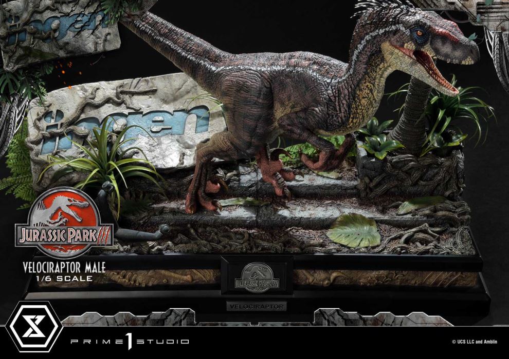 Jurassic Park III (Film) Velociraptor Male