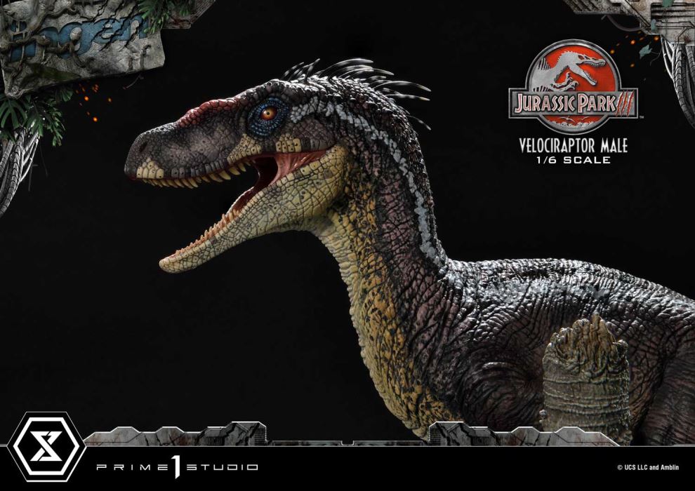 Jurassic Park III (Film) Velociraptor Male