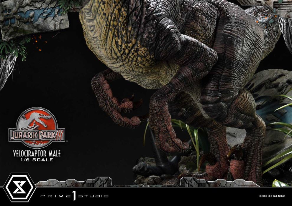 Jurassic Park III (Film) Velociraptor Male