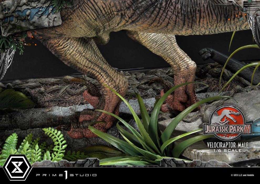 Jurassic Park III (Film) Velociraptor Male