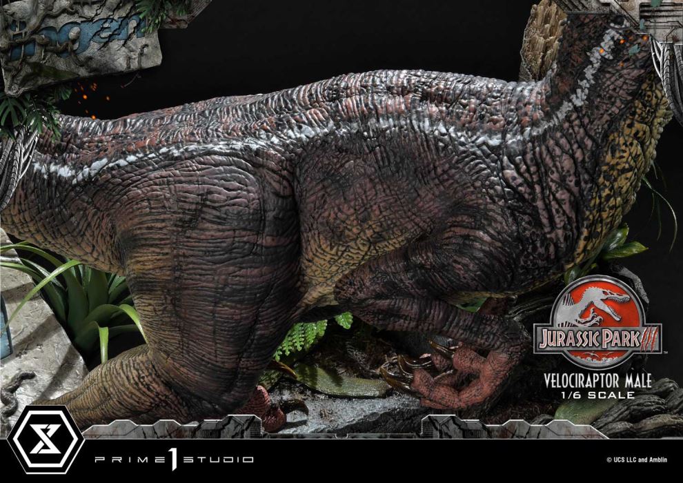 Jurassic Park III (Film) Velociraptor Male