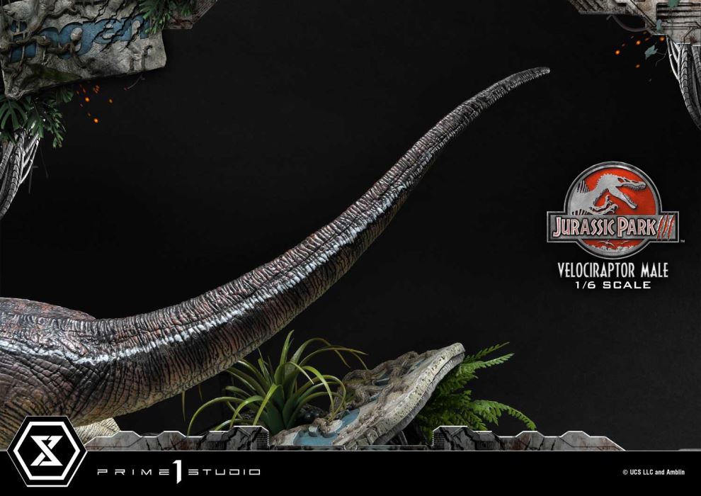 Jurassic Park III (Film) Velociraptor Male