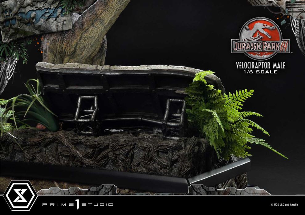 Jurassic Park III (Film) Velociraptor Male