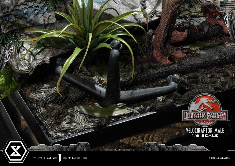 Jurassic Park III (Film) Velociraptor Male