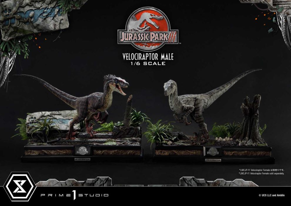 Jurassic Park III (Film) Velociraptor Male