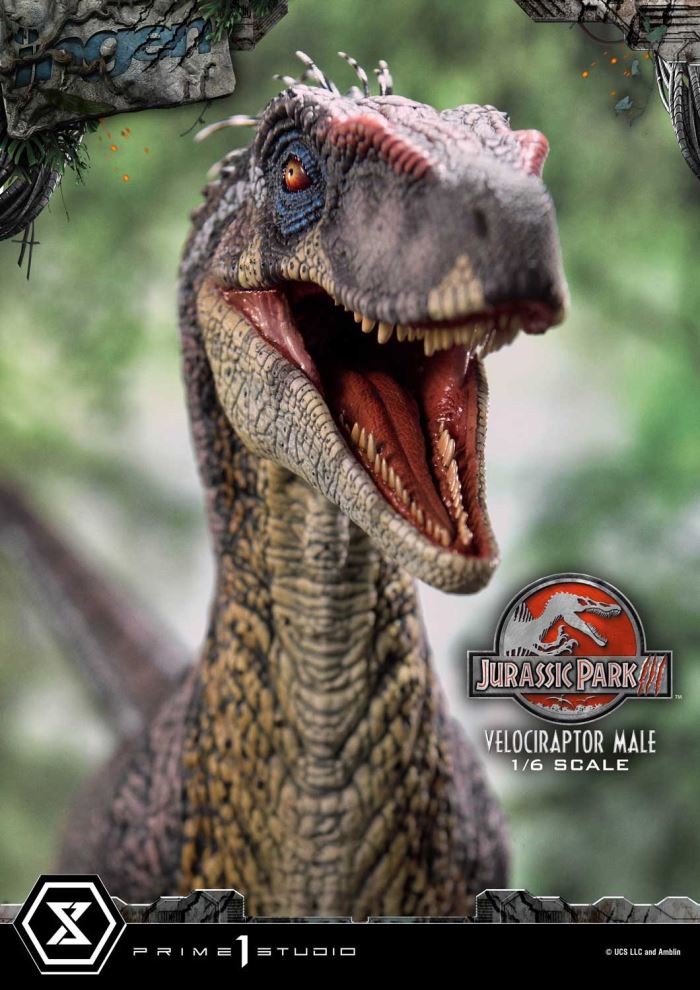 Jurassic Park III (Film) Velociraptor Male
