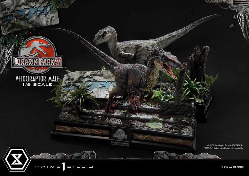 Jurassic Park III (Film) Velociraptor Male