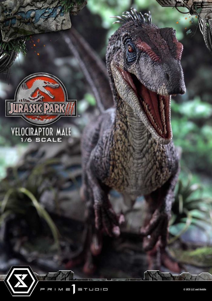 Jurassic Park III (Film) Velociraptor Male