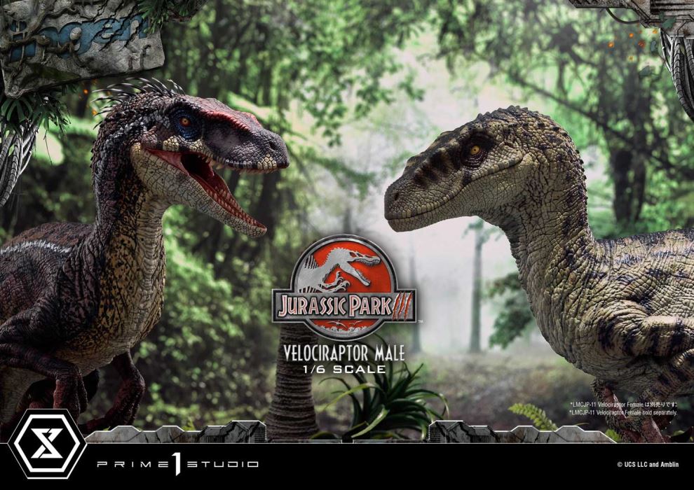 Jurassic Park III (Film) Velociraptor Male