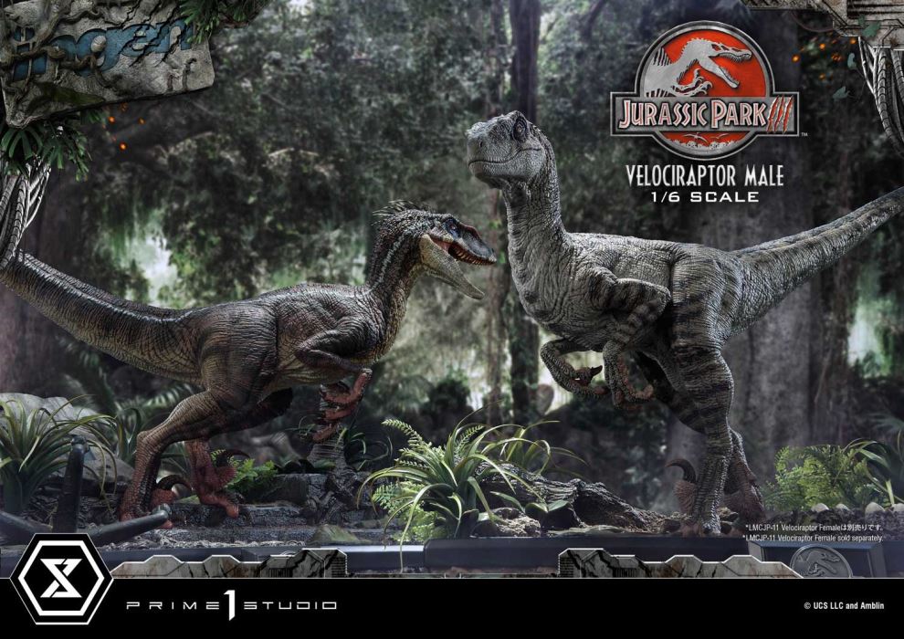 Jurassic Park III (Film) Velociraptor Male