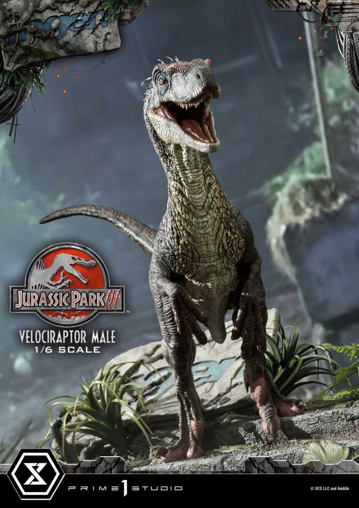 Jurassic Park III (Film) Velociraptor Male