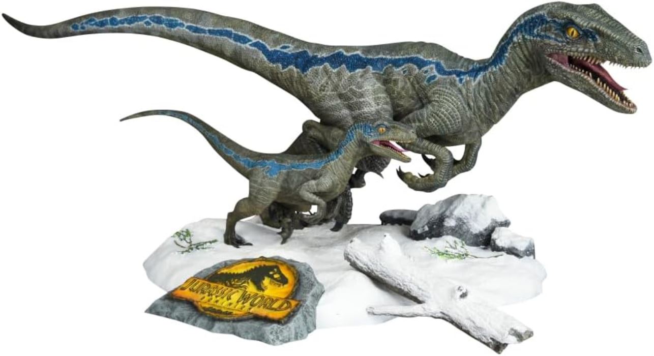 Jurassic World: The New Ruler: Velociraptor Blue & Beta 1/8