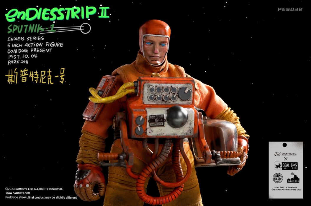 Endless Journey 2-Sputnik One Spaceship Set/Zombie Astronaut