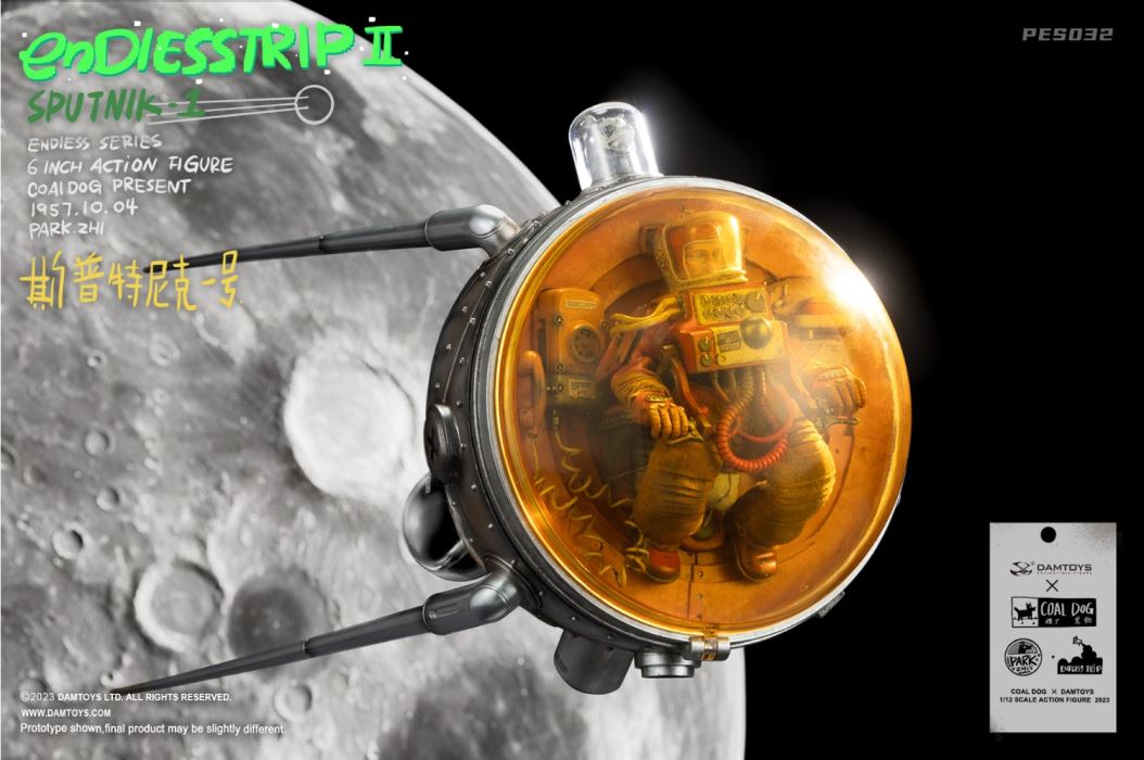 Endless Journey 2-Sputnik One Spaceship Set/Zombie Astronaut